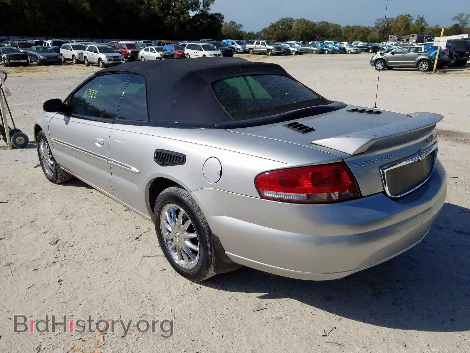 2002 CHRYSLER SEBRING - VIN: 1C3EL65R52N286901 - Фото 3
