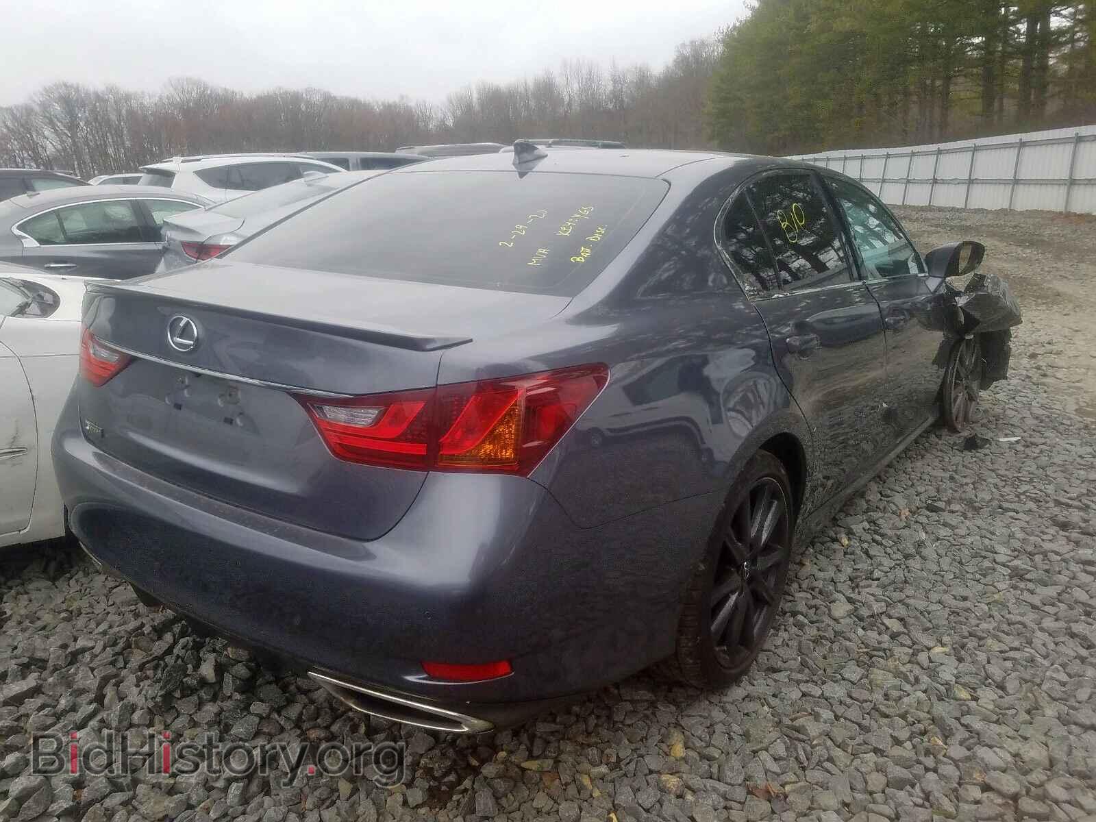 2015 LEXUS GS350 - VIN: JTHCE1BLXFA004084 - Фото 4