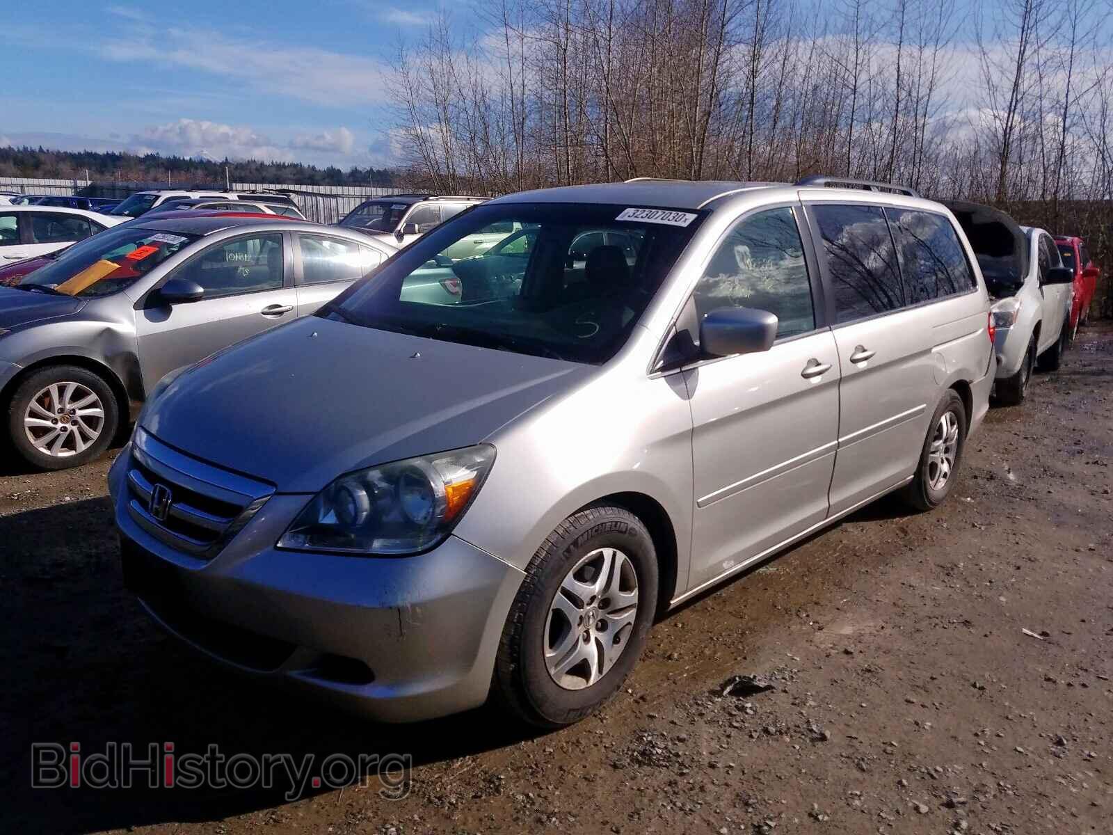 2005 HONDA ODYSSEY - VIN: 5FNRL38425B010612 - Фото 2