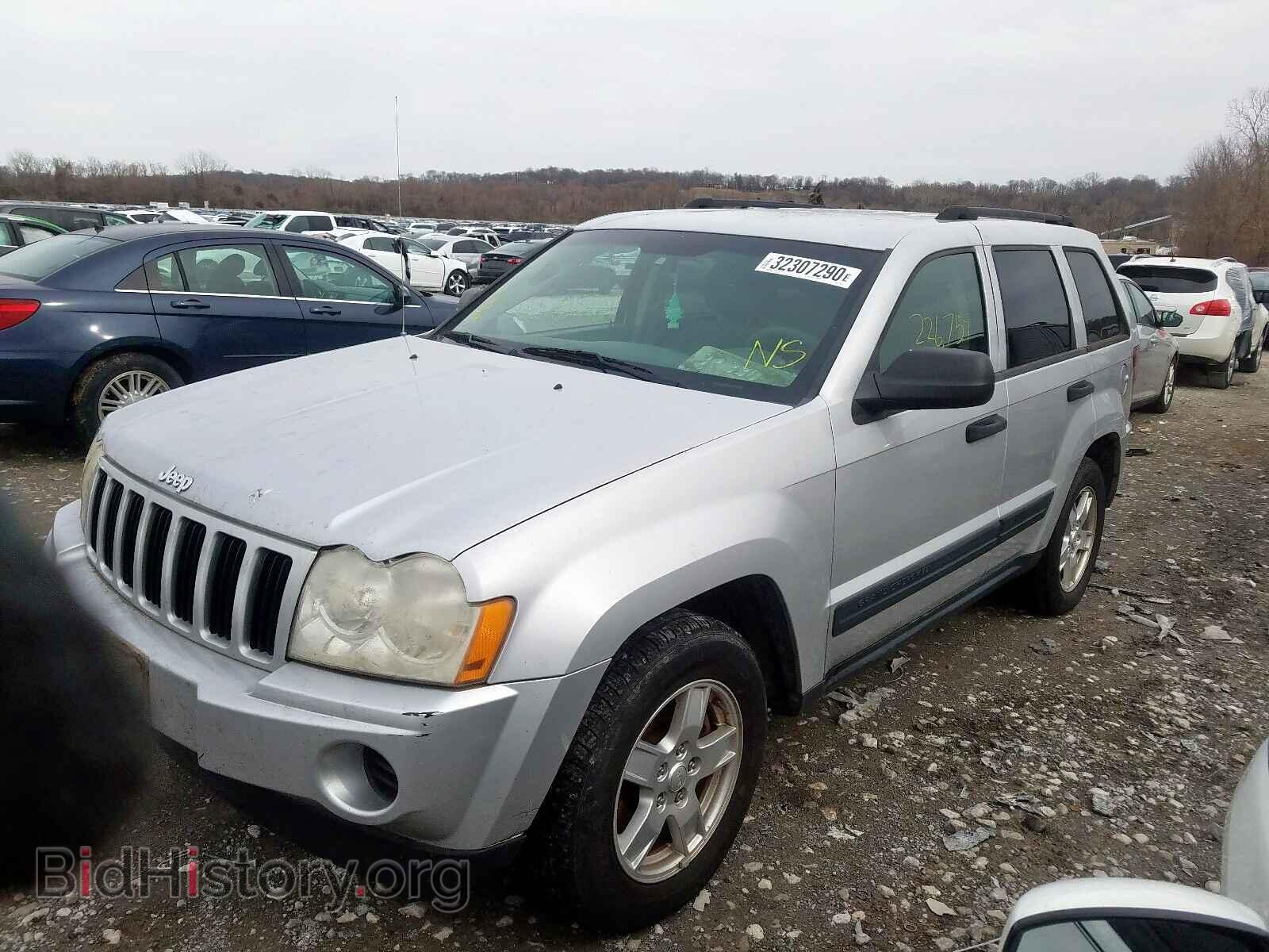 2005 JEEP CHEROKEE - VIN: 1J4GR48K25C705187 - Фото 2