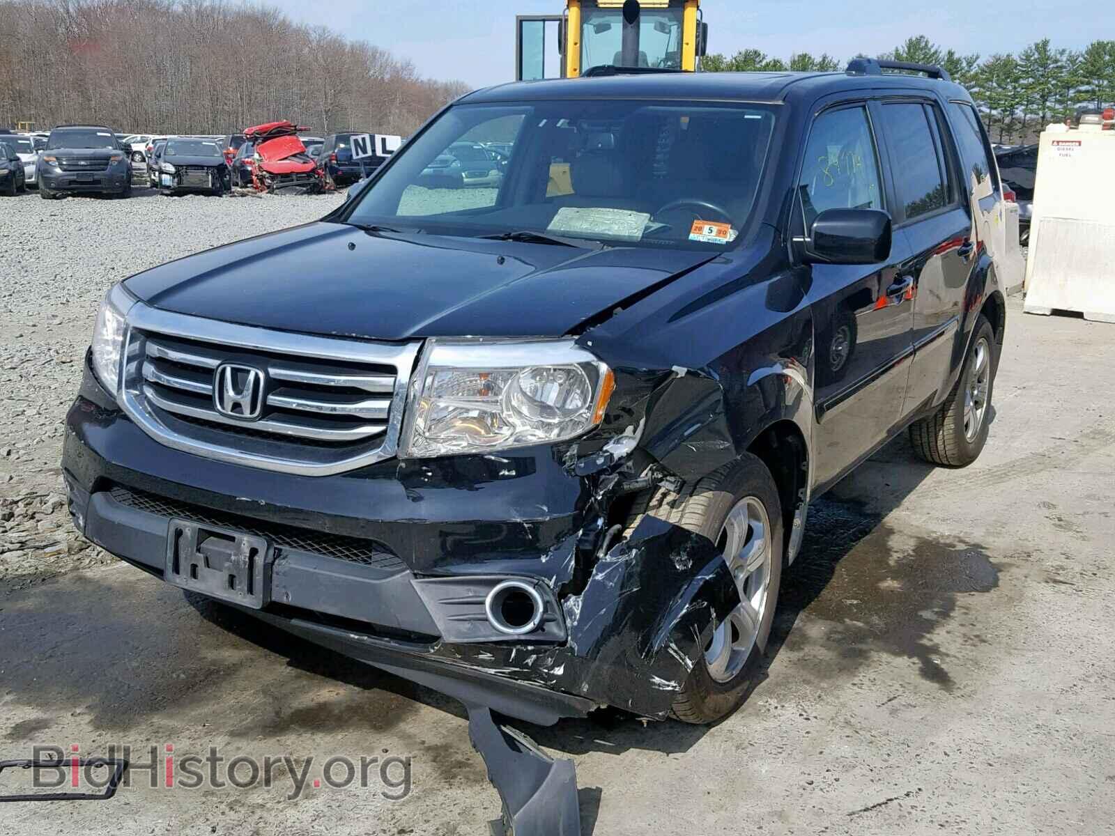 2013 HONDA PILOT EXL - VIN: 5FNYF4H58DB023140 - Фото 2