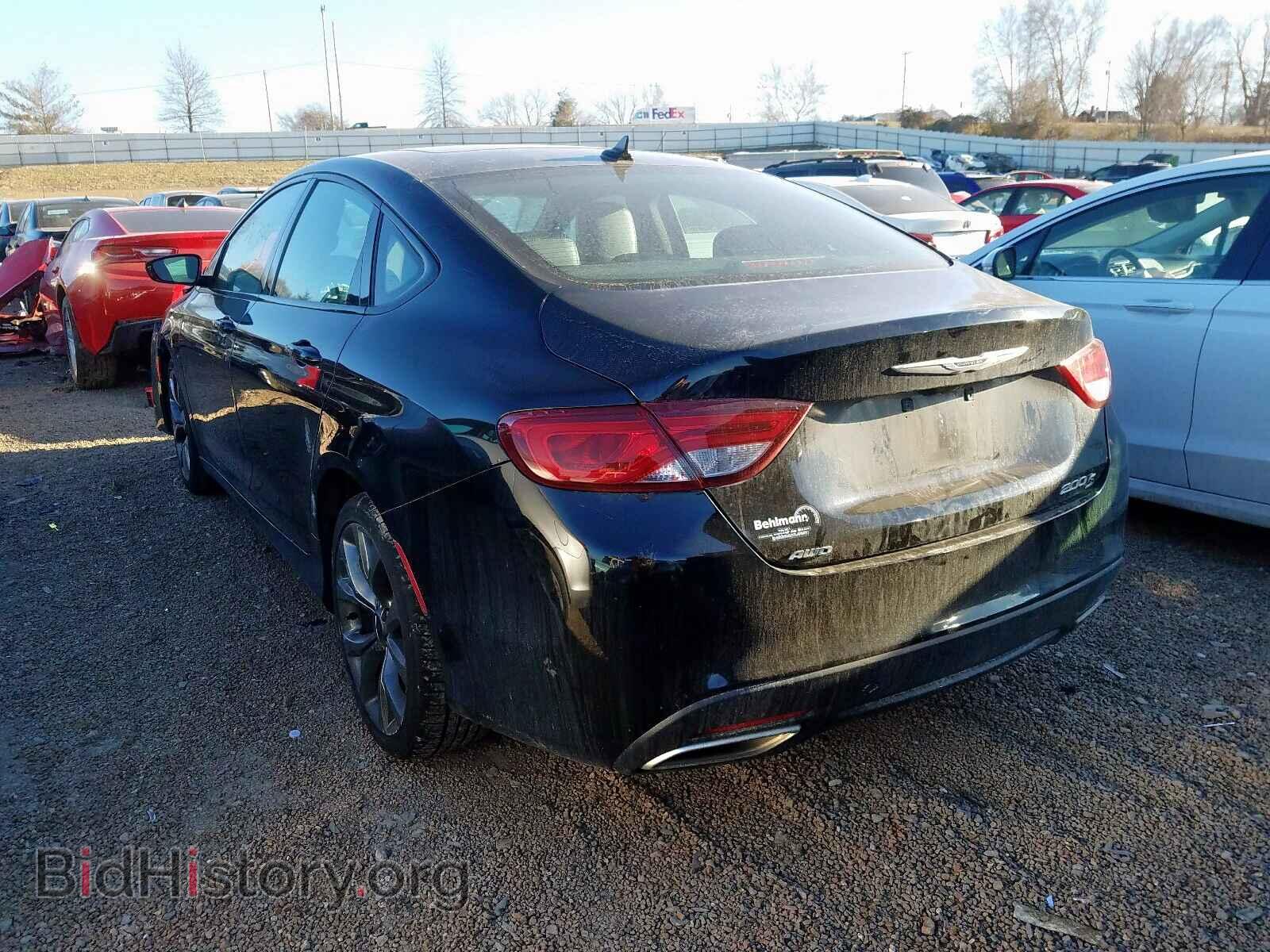 2015 CHRYSLER 200 - VIN: 1C3CCCDGXFN615507 - Фото 3