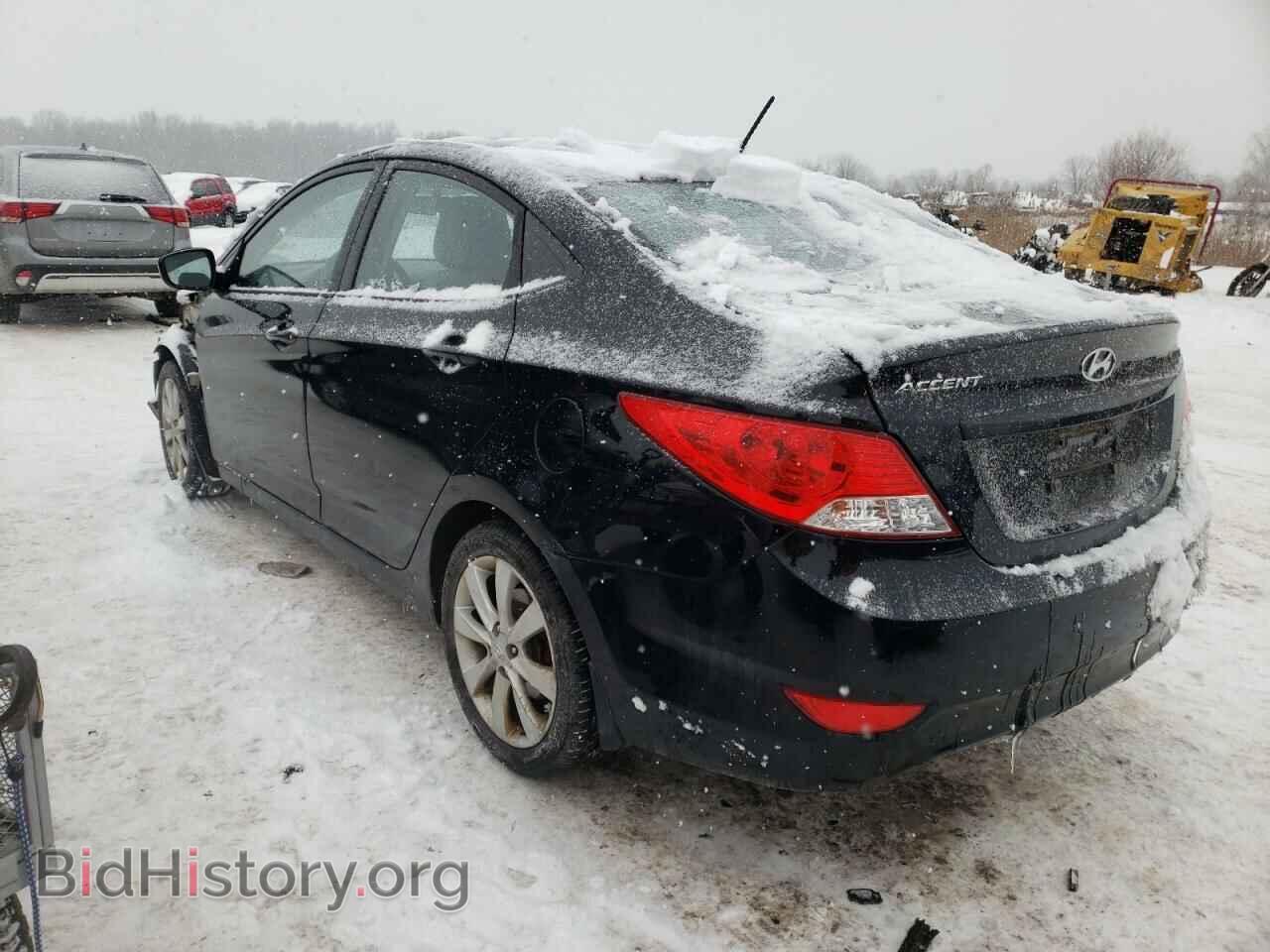 2012 HYUNDAI ACCENT - VIN: KMHCU4AE1CU135001 - Фото 3