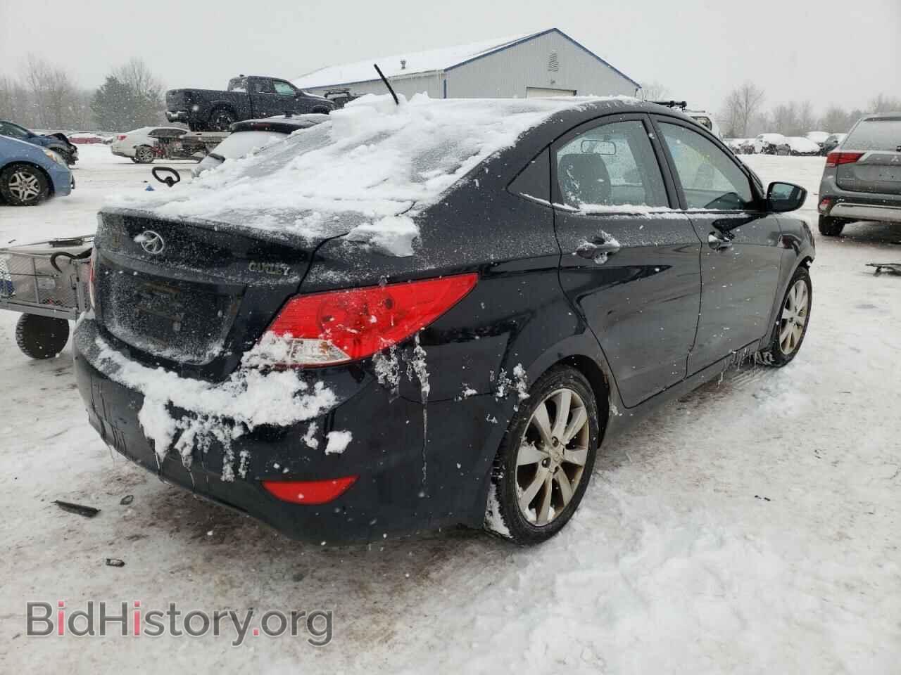 2012 HYUNDAI ACCENT - VIN: KMHCU4AE1CU135001 - Фото 4