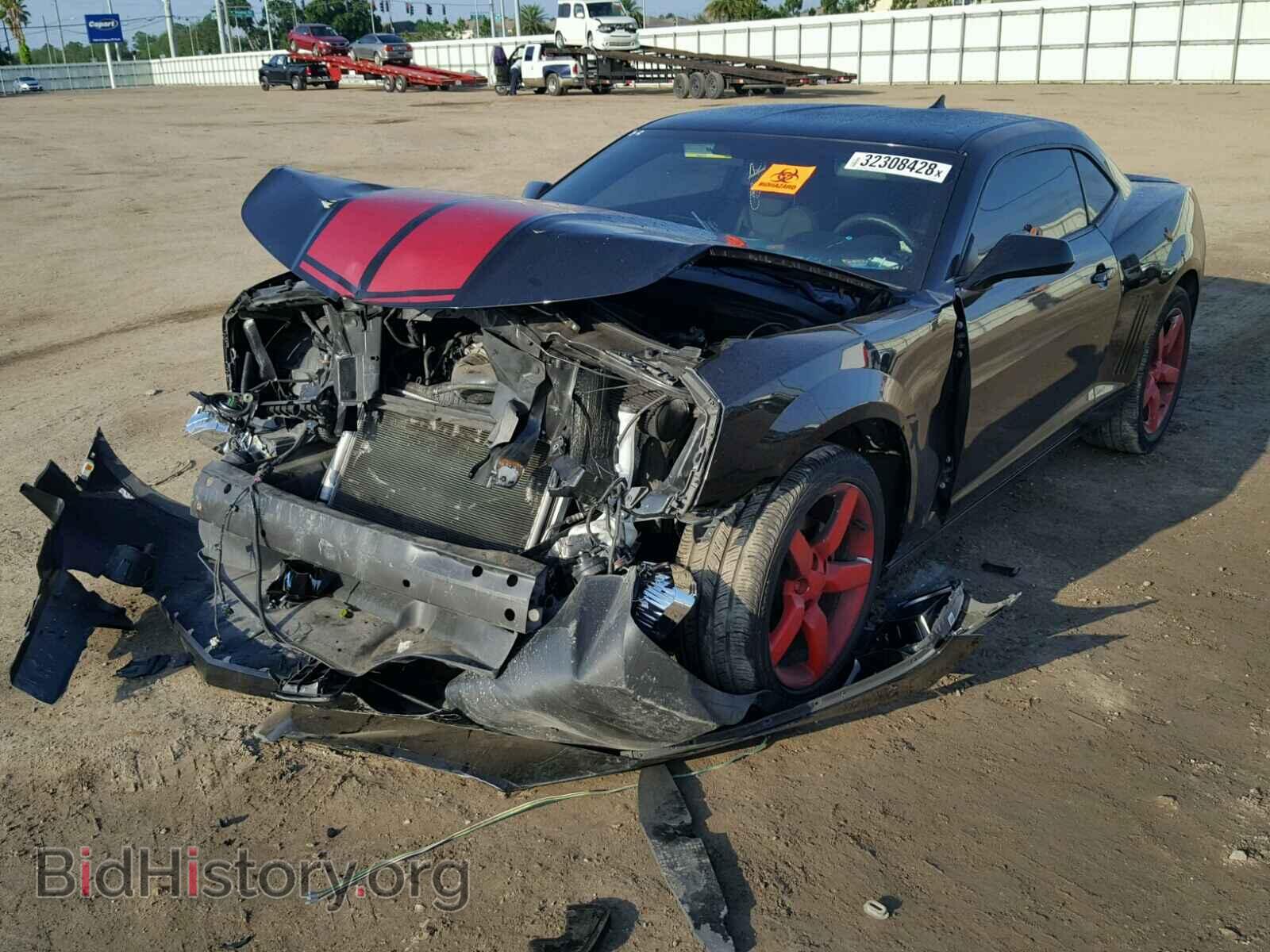 2012 CHEVROLET CAMARO - VIN: 2G1FE1E33C9121645 - Фото 2