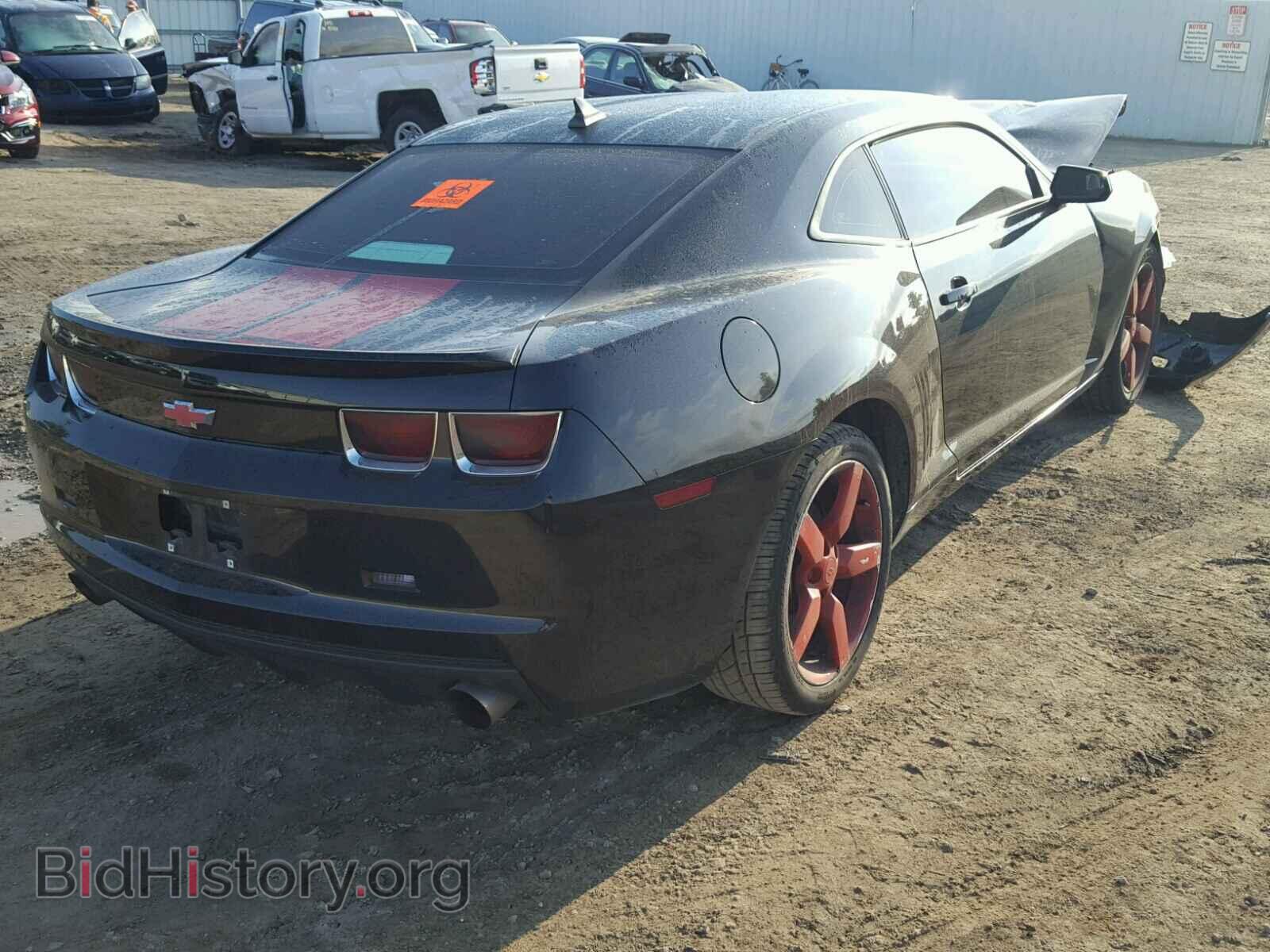 2012 CHEVROLET CAMARO - VIN: 2G1FE1E33C9121645 - Фото 4