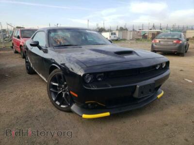 2019 Dodge CHALLENGER, черный — VIN 2C3CDZJG9KH500422, Copart