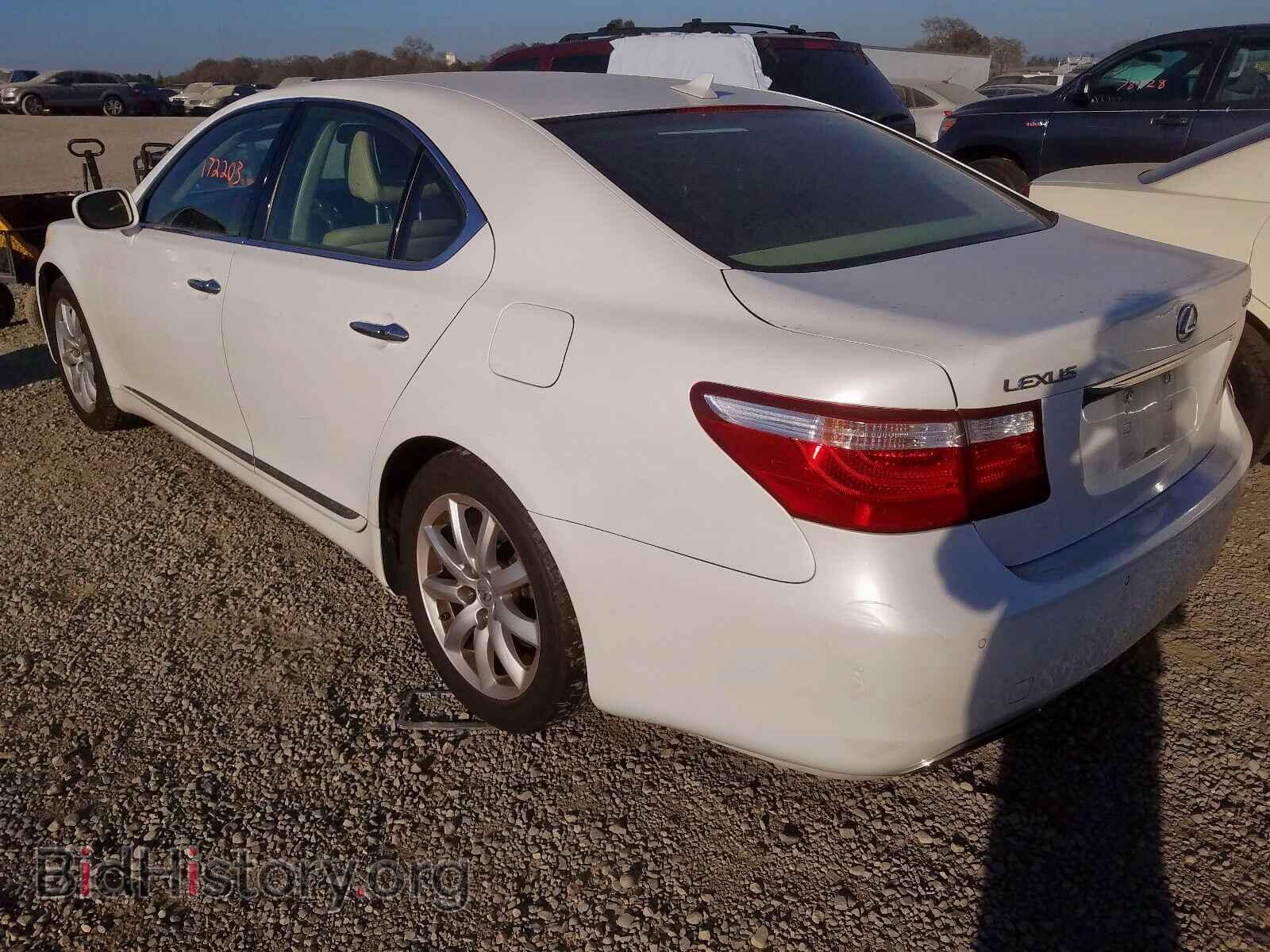 2007 LEXUS LS460 - VIN: JTHBL46F175024449 - Фото 3