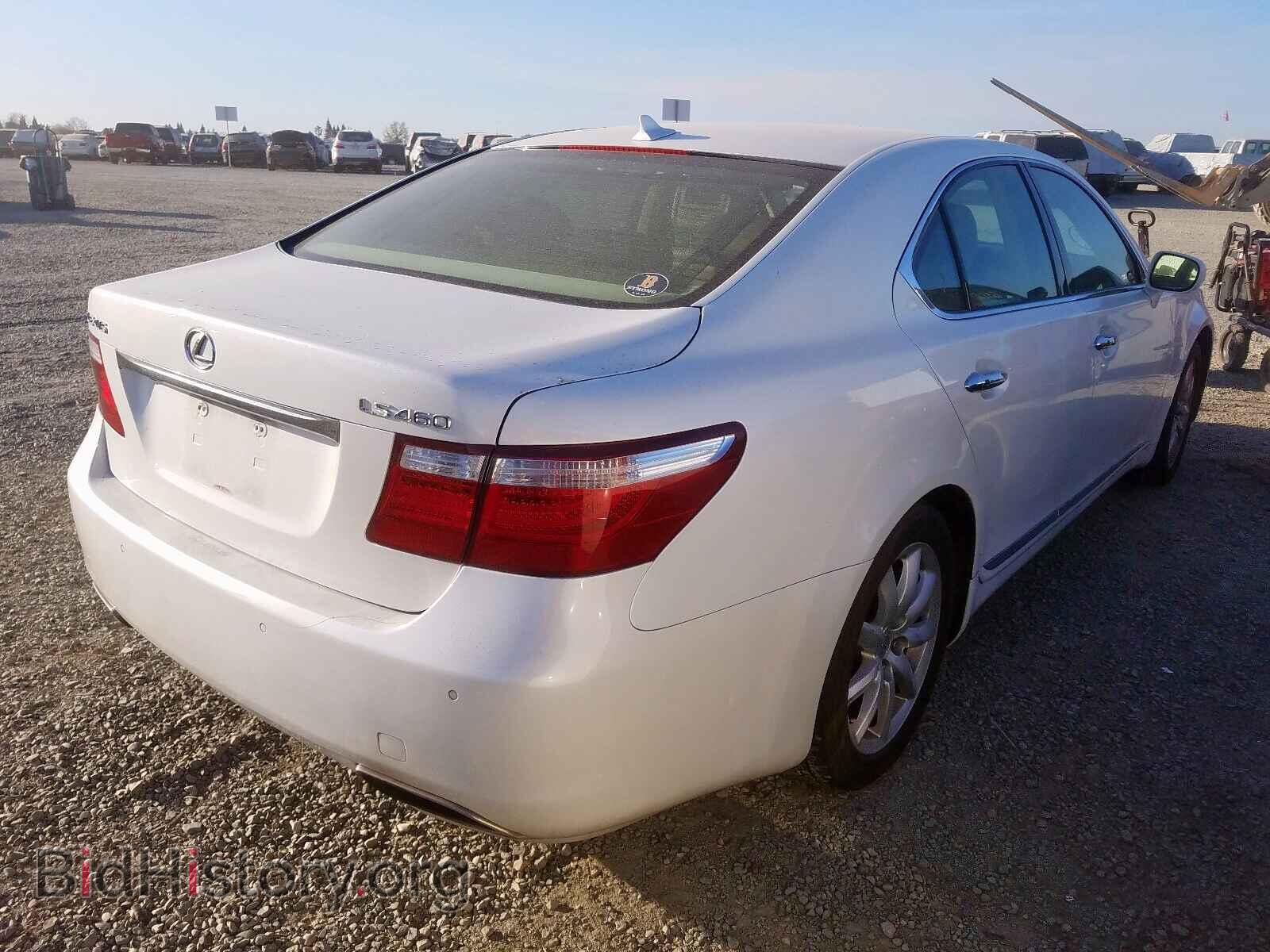 2007 LEXUS LS460 - VIN: JTHBL46F175024449 - Фото 4