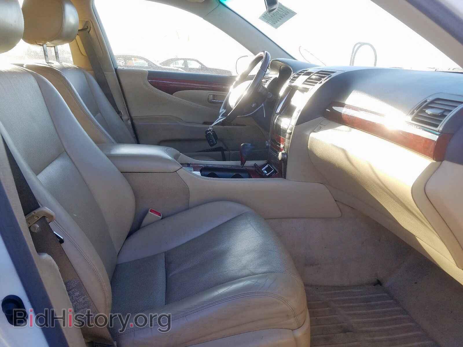 2007 LEXUS LS460 - VIN: JTHBL46F175024449 - Фото 5