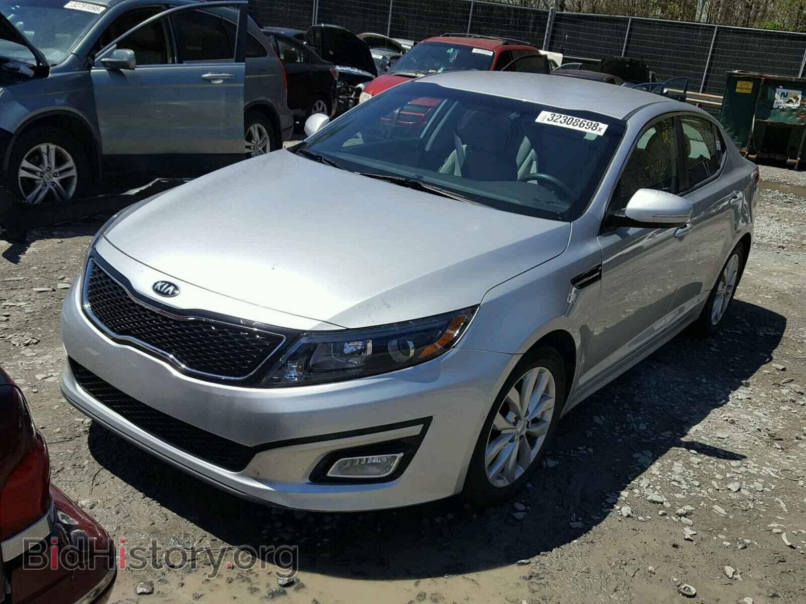 2015 KIA OPTIMA - VIN: 5XXGM4A71FG452066 - Фото 2