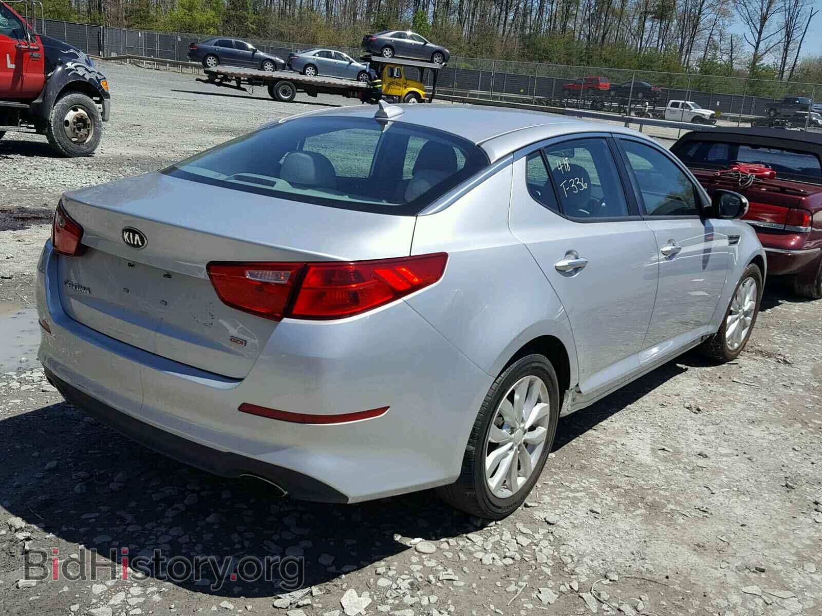 2015 KIA OPTIMA - VIN: 5XXGM4A71FG452066 - Фото 4