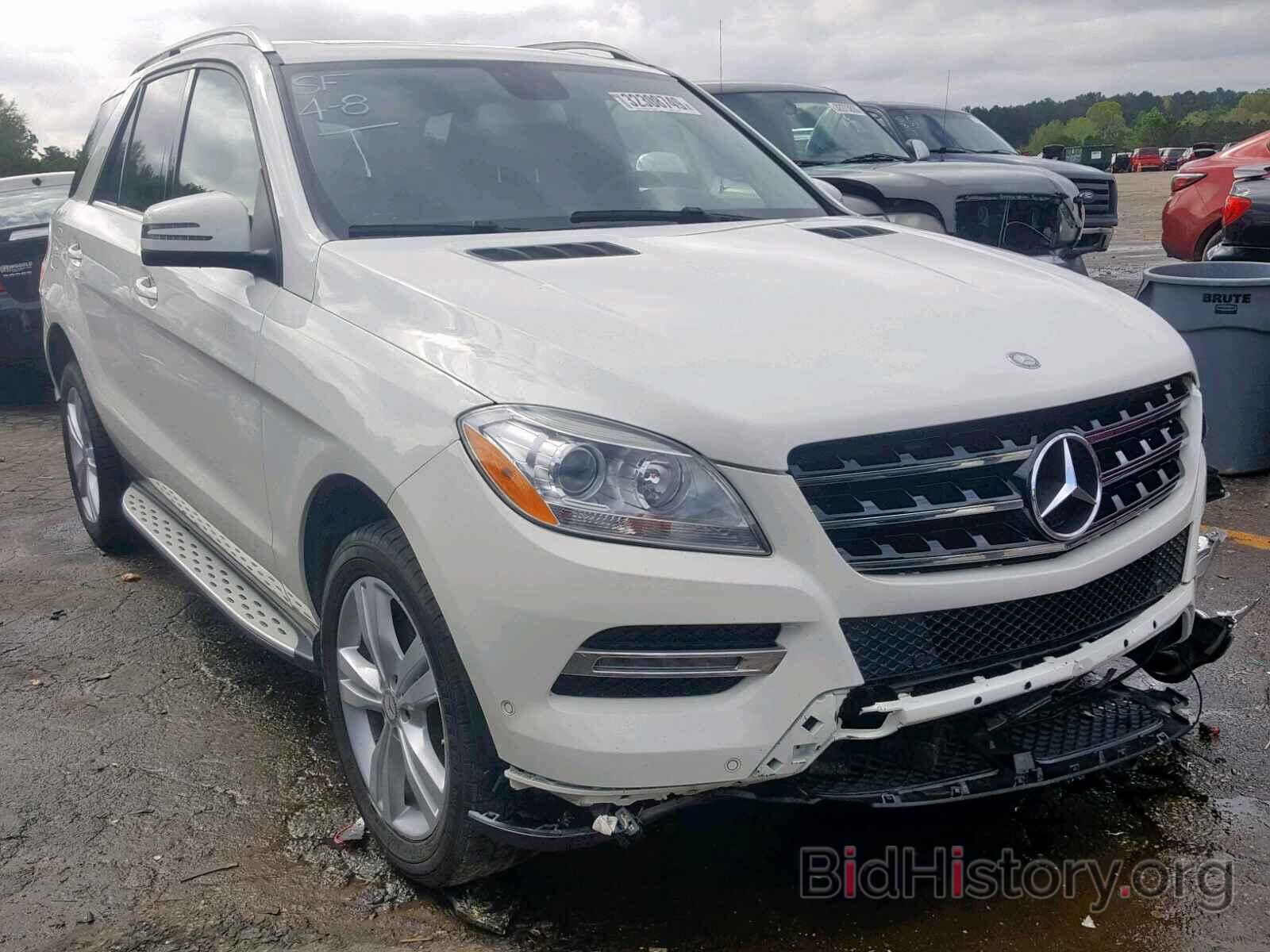 Photo 4JGDA5HB1DA147019 - MERCEDES-BENZ ML 350 4MA 2013