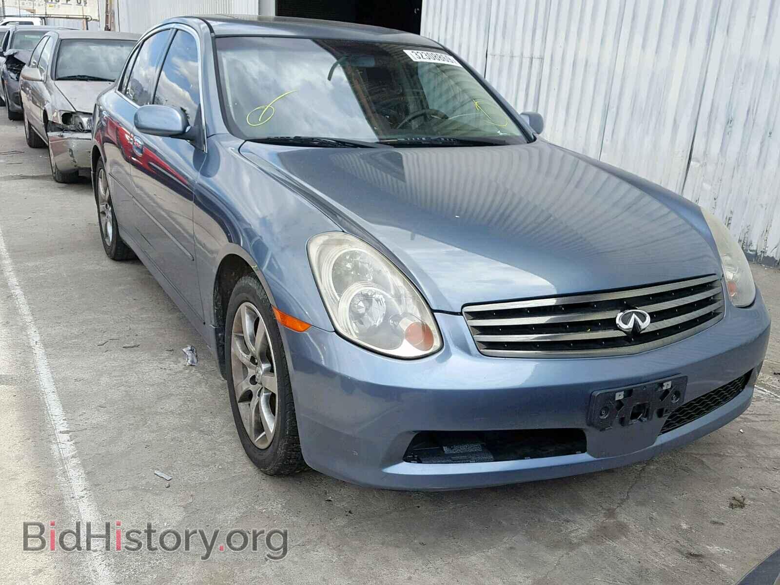 Фотография JNKCV51E96M519098 - INFINITI G35 2006