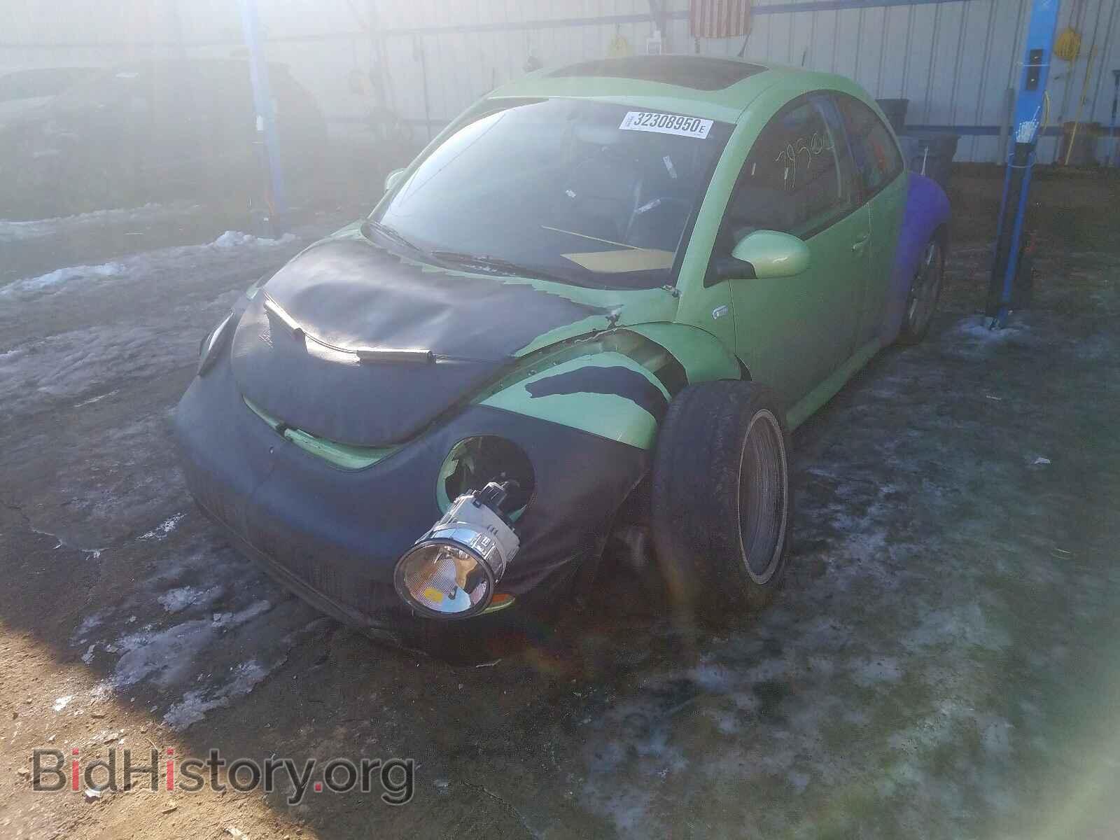 2003 VOLKSWAGEN BEETLE - VIN: 3VWDD21C43M404878 - Фото 2