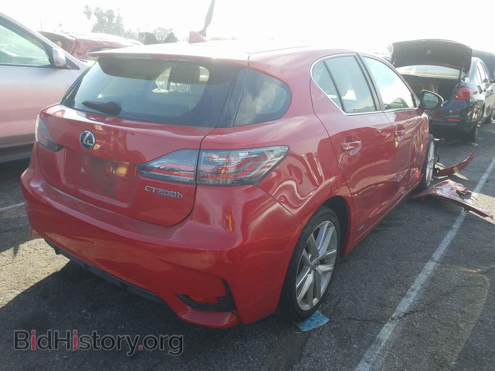 2015 LEXUS CT 200 - VIN: JTHKD5BH1F2232051 - Фото 4