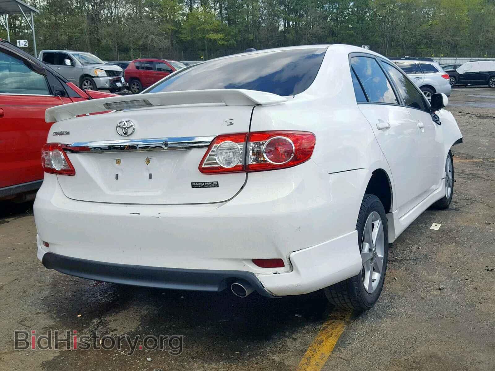 2012 TOYOTA COROLLA BA - VIN: 2T1BU4EE0CC861469 - Фото 4