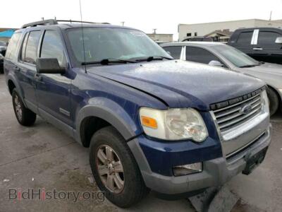 2006 Ford EXPLORER EXPLORER X, blue — VIN 1FMEU63E46UA36226, Copart