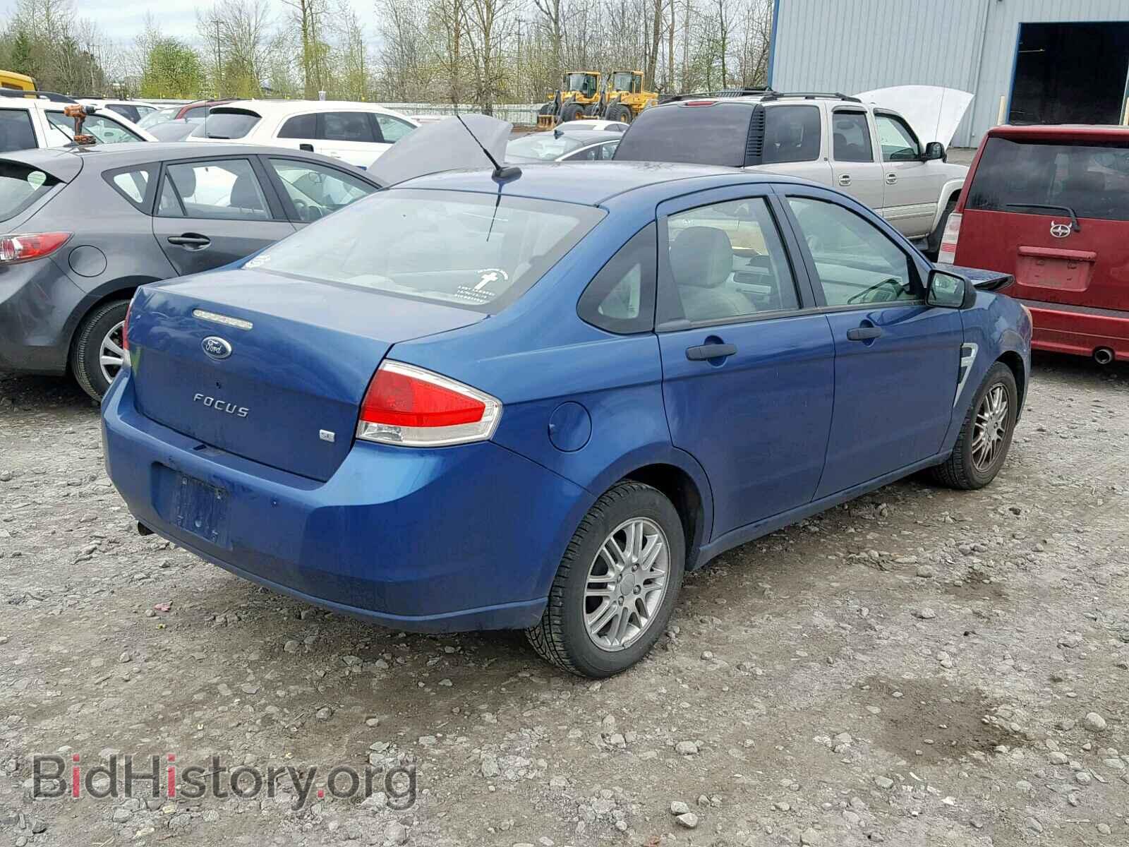2008 FORD FOCUS SE - VIN: 1FAHP35N58W236954 - Фото 4