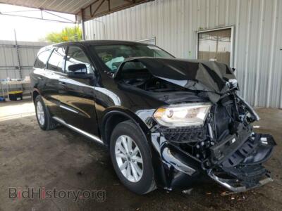 2020 Dodge DURANGO Durango SX, black — VIN 1C4RDHAG6LC146136, Copart