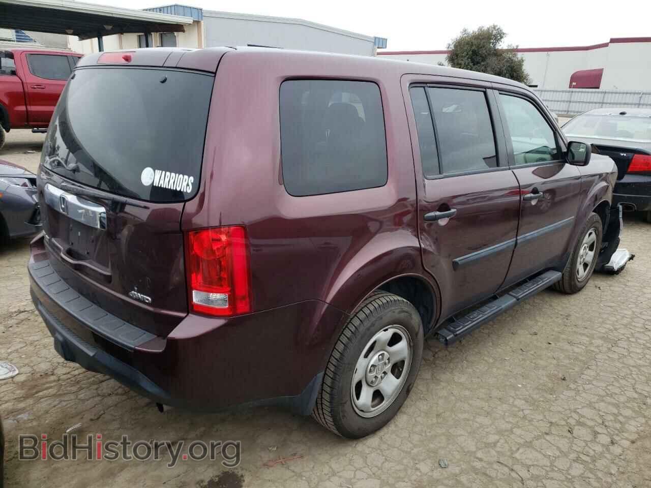 2013 HONDA PILOT - VIN: 5FNYF4H24DB068081 - Фото 4