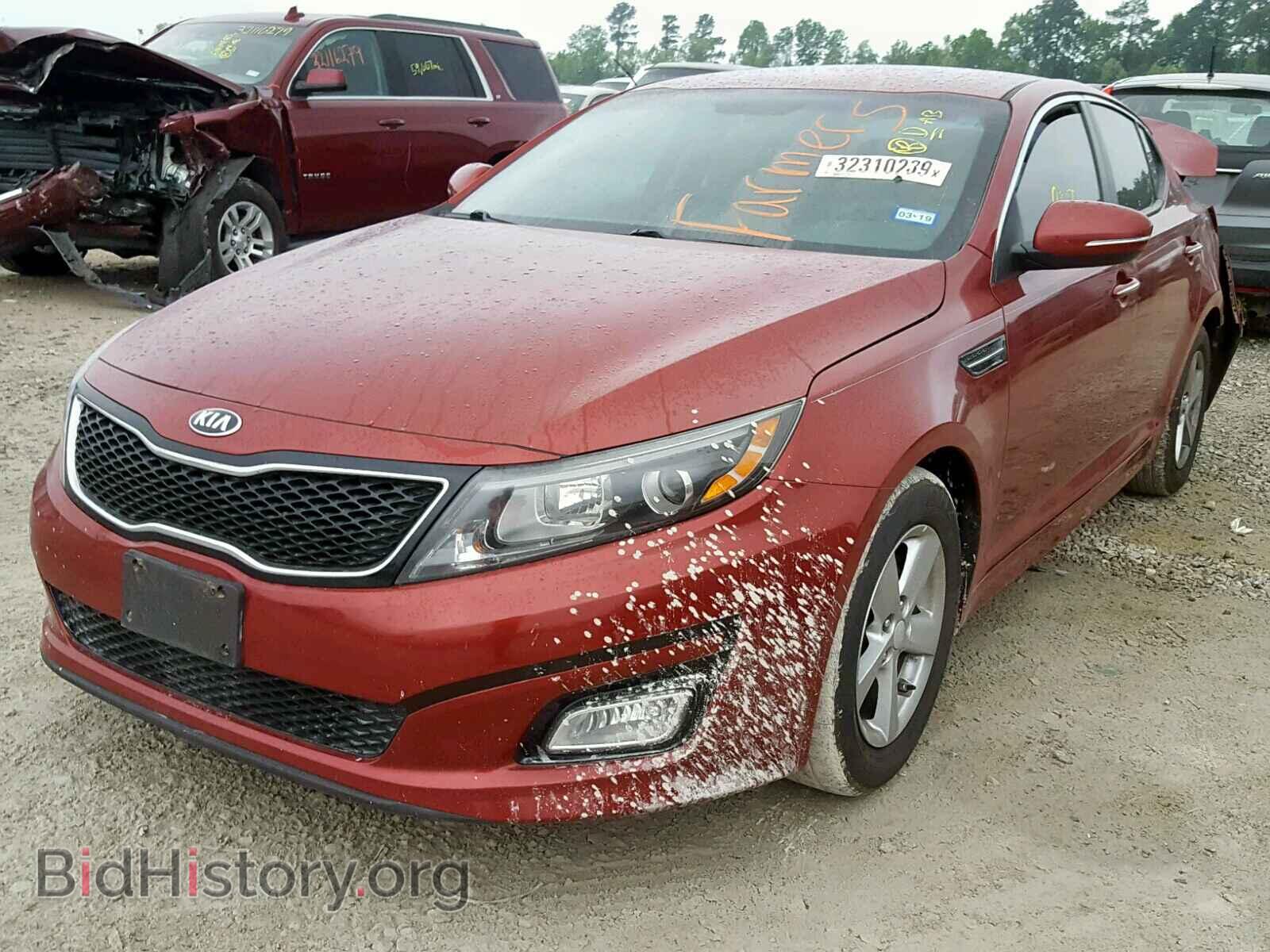 2014 KIA OPTIMA - VIN: 5XXGM4A73EG342361 - Фото 2
