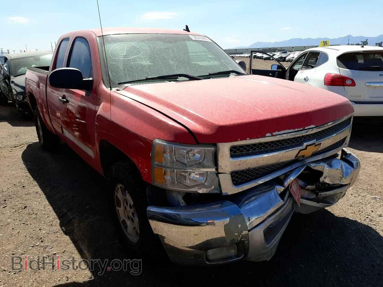 Photo 1GCRCSE07CZ285704 - CHEVROLET SILVERADO 2012
