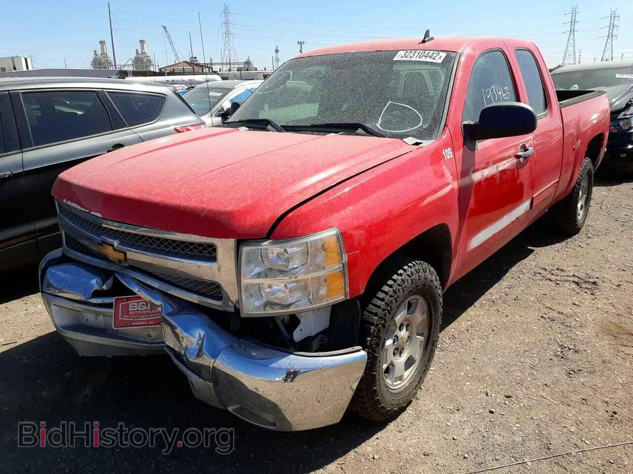2012 CHEVROLET SILVERADO - VIN: 1GCRCSE07CZ285704 - Фото 2