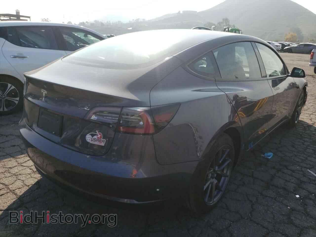 2021 TESLA MODEL 3 - VIN: 5YJ3E1EA4MF100485 - Фото 4