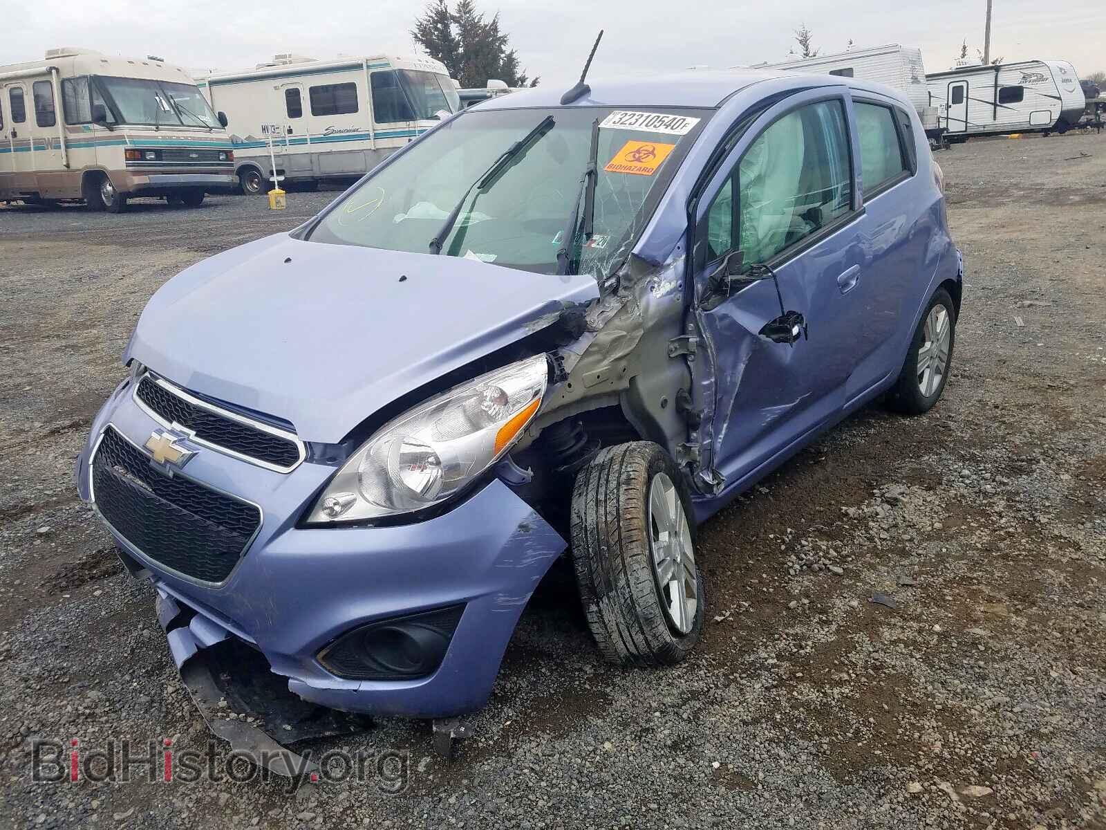 2014 CHEVROLET SPARK - VIN: KL8CB6S97EC587673 - Фото 2