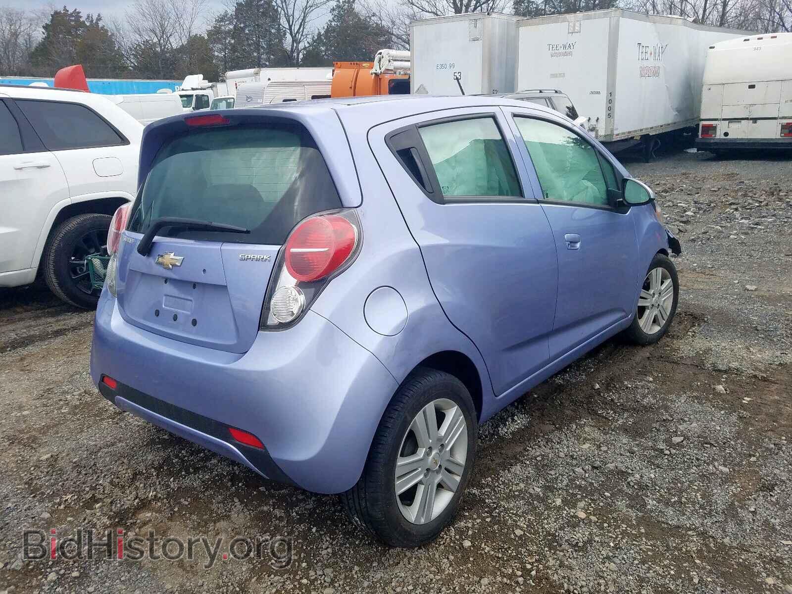 2014 CHEVROLET SPARK - VIN: KL8CB6S97EC587673 - Фото 4
