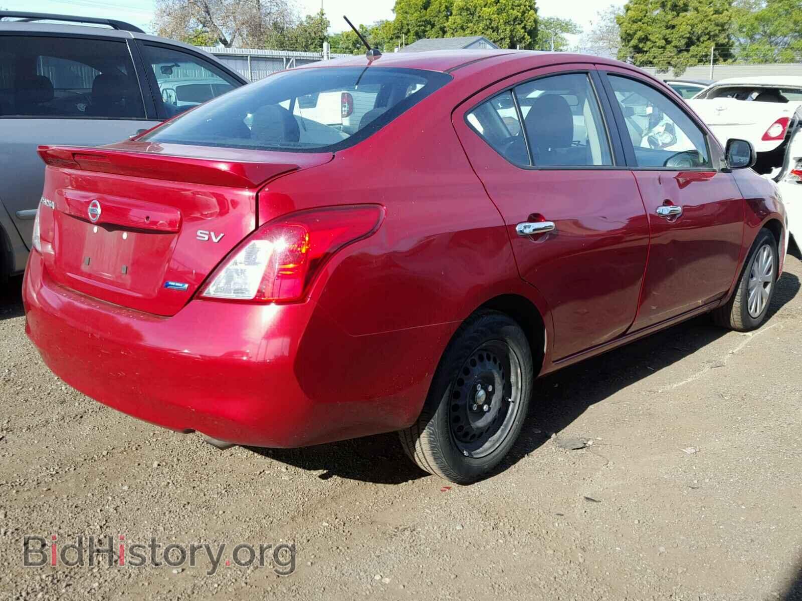 2013 NISSAN VERSA - VIN: 3N1CN7AP1DL889664 - Фото 4