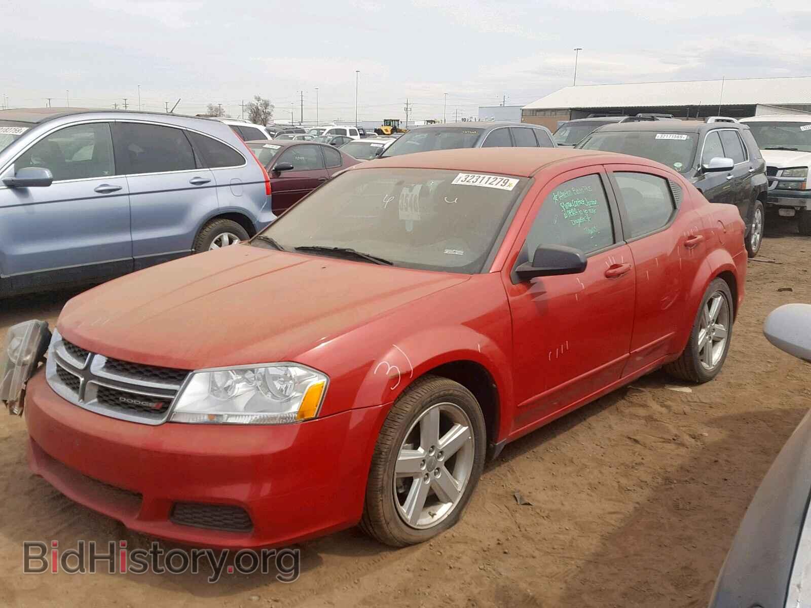 2013 DODGE AVENGER - VIN: 1C3CDZAB2DN612882 - Фото 2