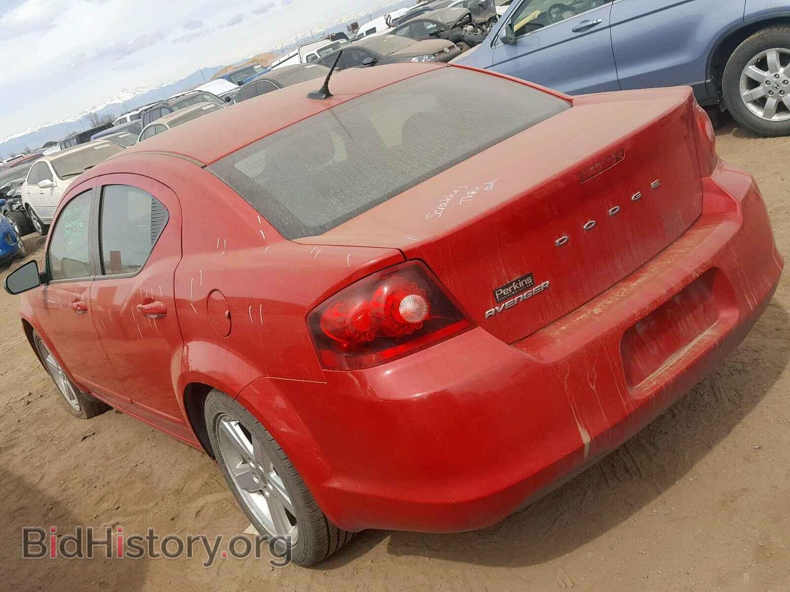 2013 DODGE AVENGER - VIN: 1C3CDZAB2DN612882 - Фото 3