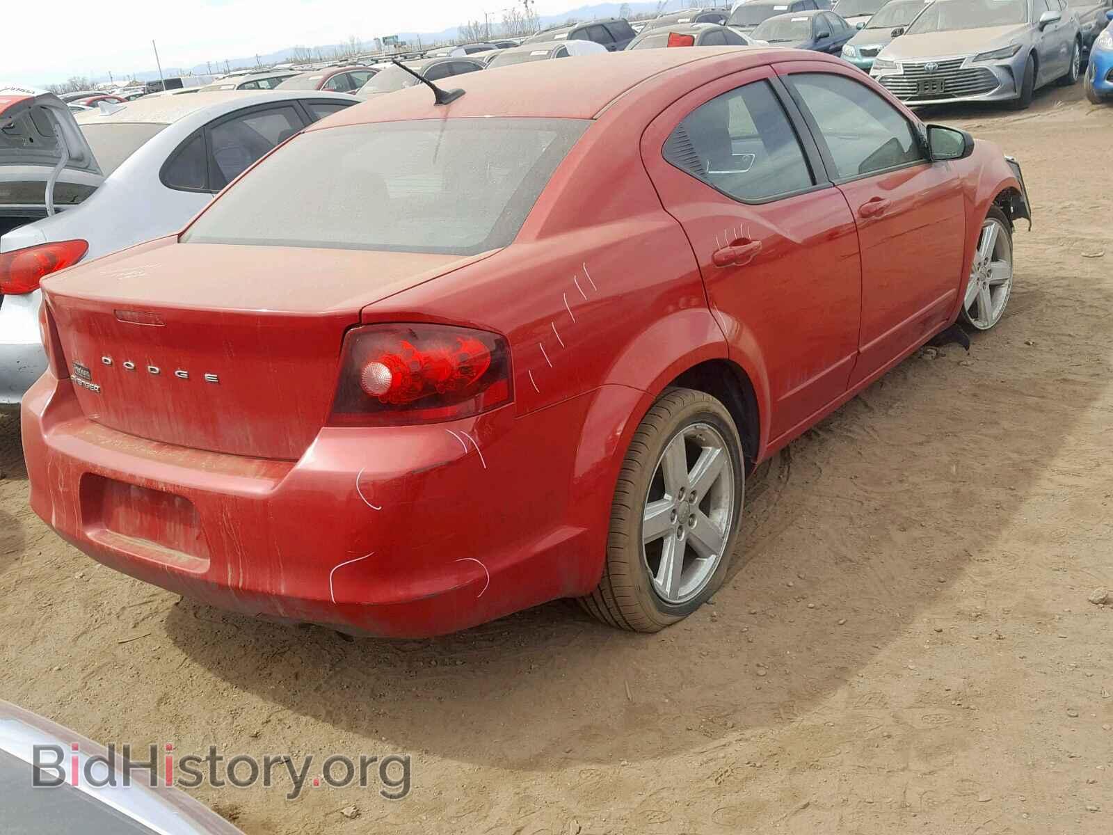 2013 DODGE AVENGER - VIN: 1C3CDZAB2DN612882 - Фото 4