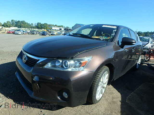 2011 LEXUS CT 200 - VIN: JTHKD5BH5B2034339 - Фото 2