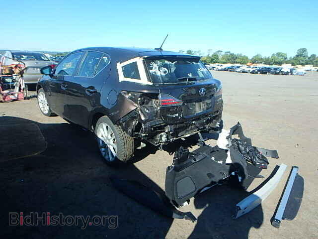 2011 LEXUS CT 200 - VIN: JTHKD5BH5B2034339 - Фото 3