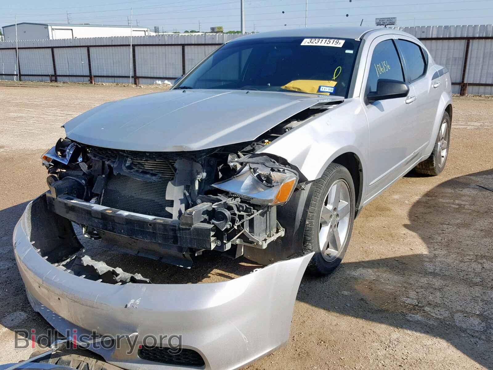 2012 DODGE AVENGER - VIN: 1C3CDZABXCN322839 - Фото 2