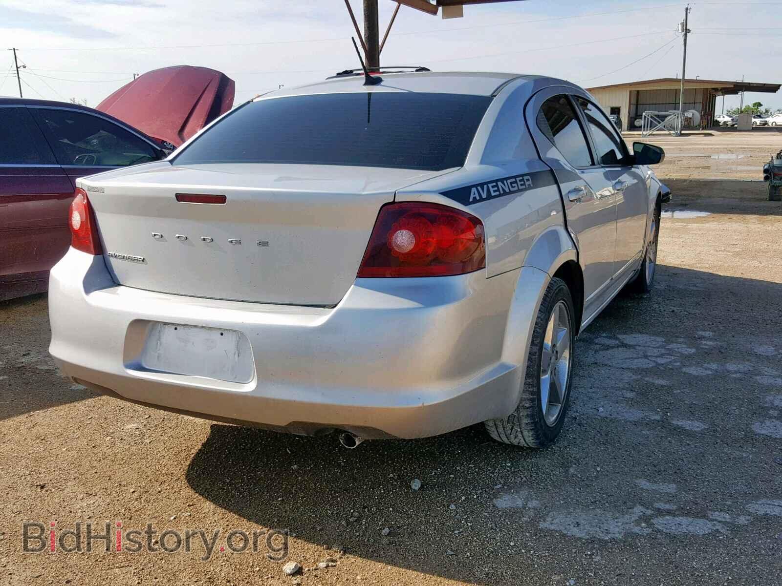 2012 DODGE AVENGER - VIN: 1C3CDZABXCN322839 - Фото 4