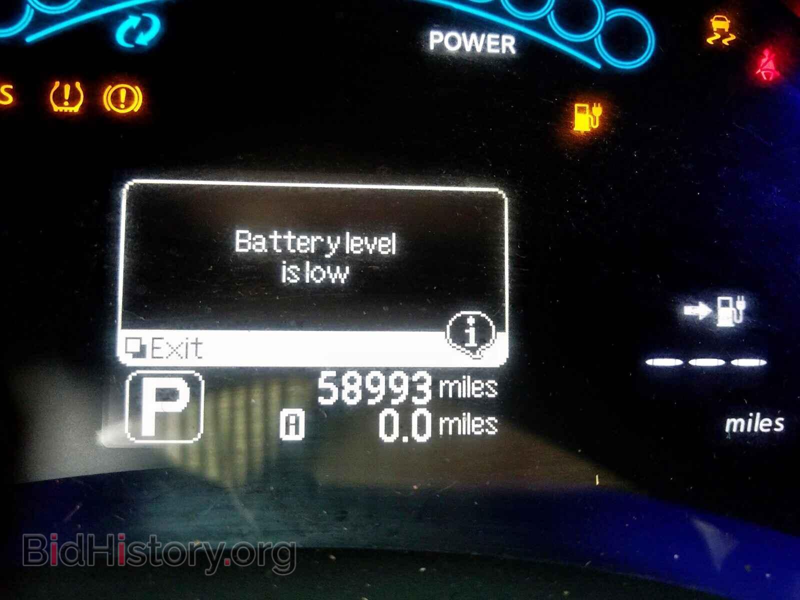 2012 NISSAN LEAF - VIN: JN1AZ0CP7CT021193 - Фото 8