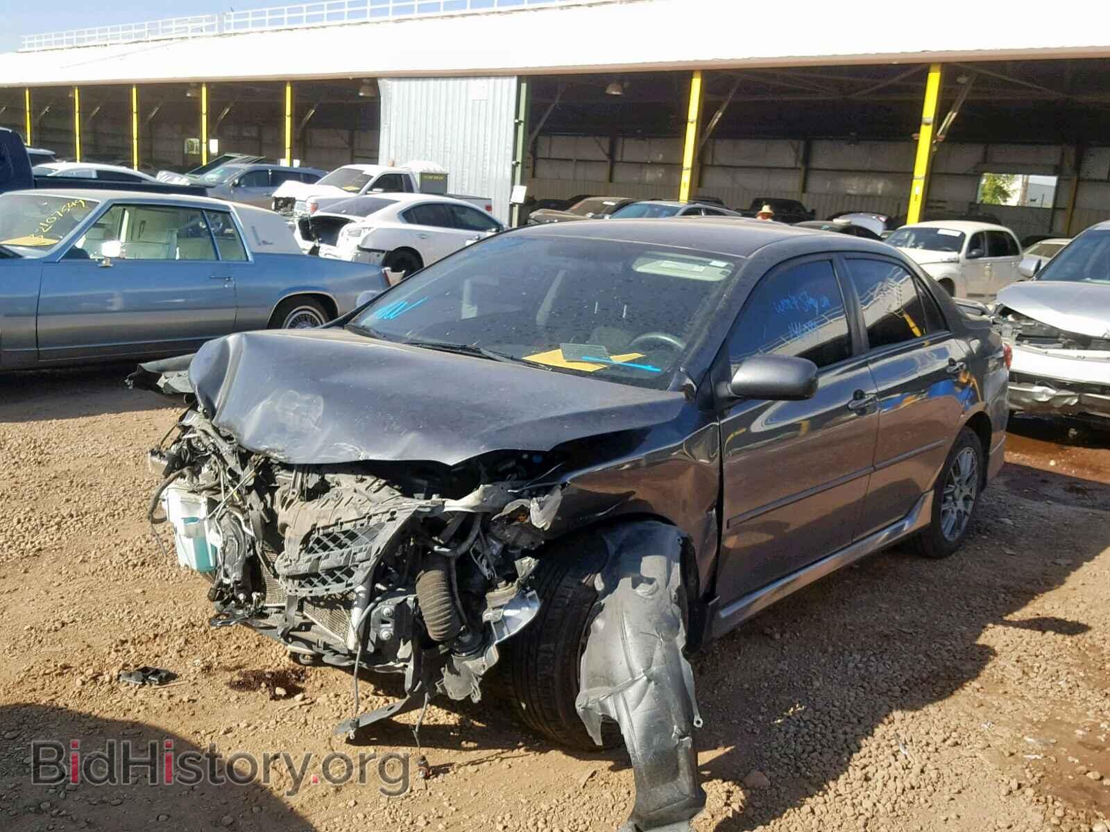 2011 TOYOTA COROLLA BA - VIN: 2T1BU4EE4BC746257 - Фото 2