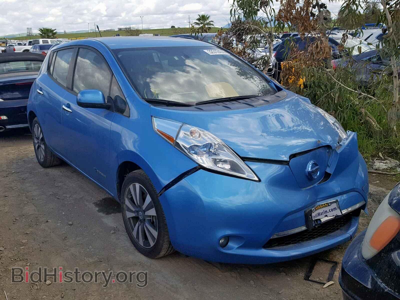 Photo 1N4AZ0CP5DC410581 - NISSAN LEAF 2013