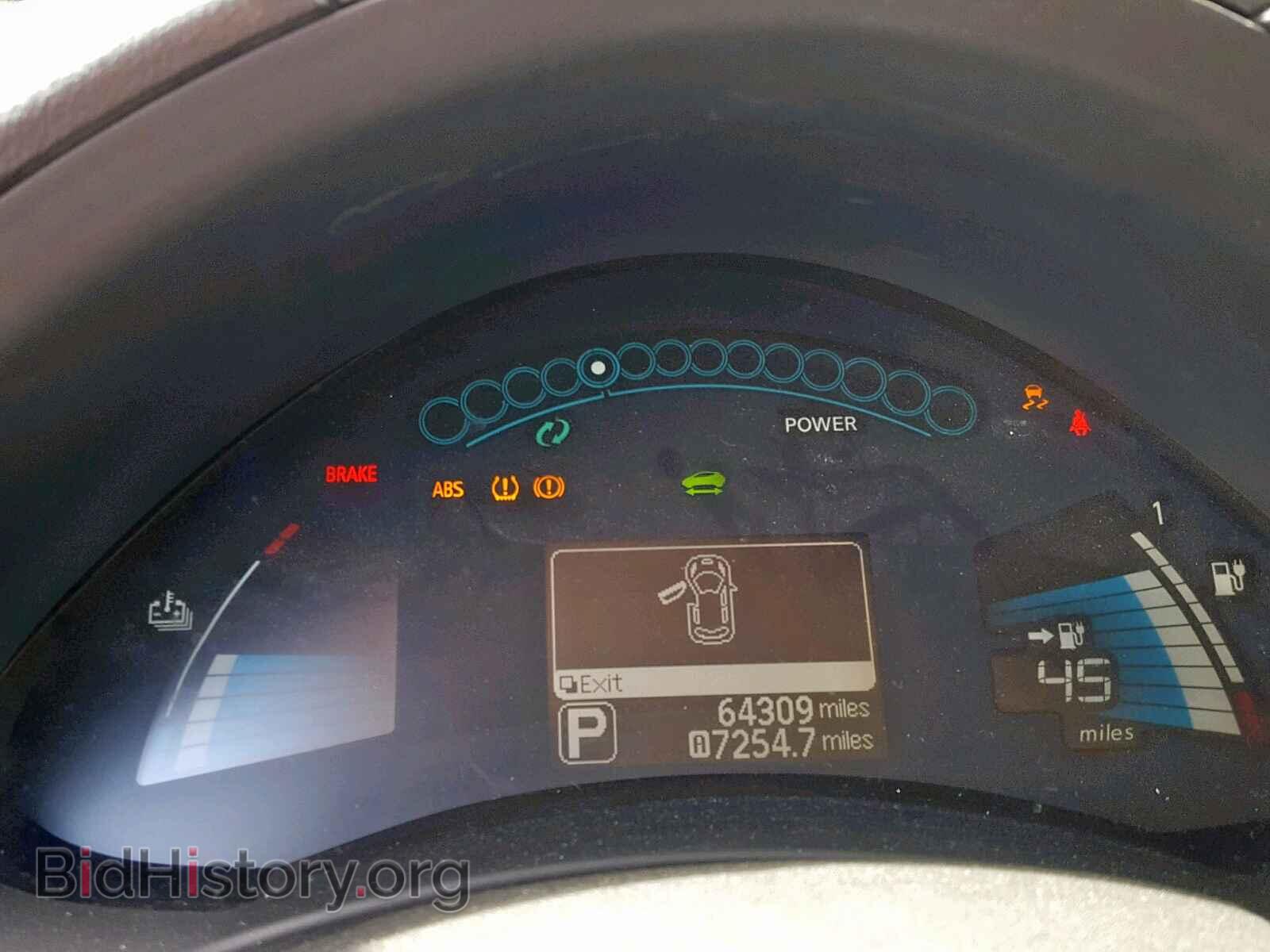 2013 NISSAN LEAF - VIN: 1N4AZ0CP5DC410581 - Фото 8
