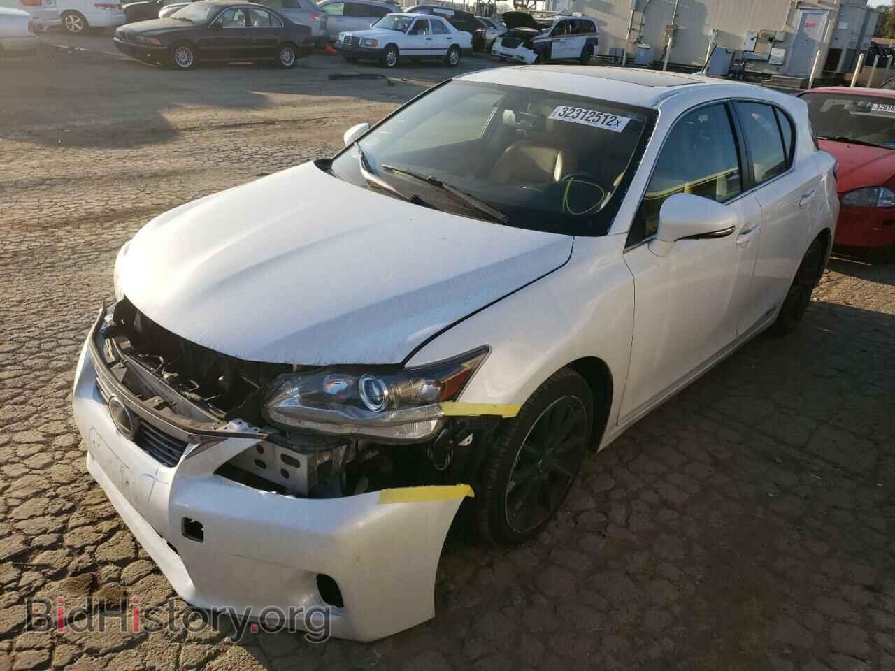 2013 LEXUS CT 200 - VIN: JTHKD5BH7D2172726 - Фото 2