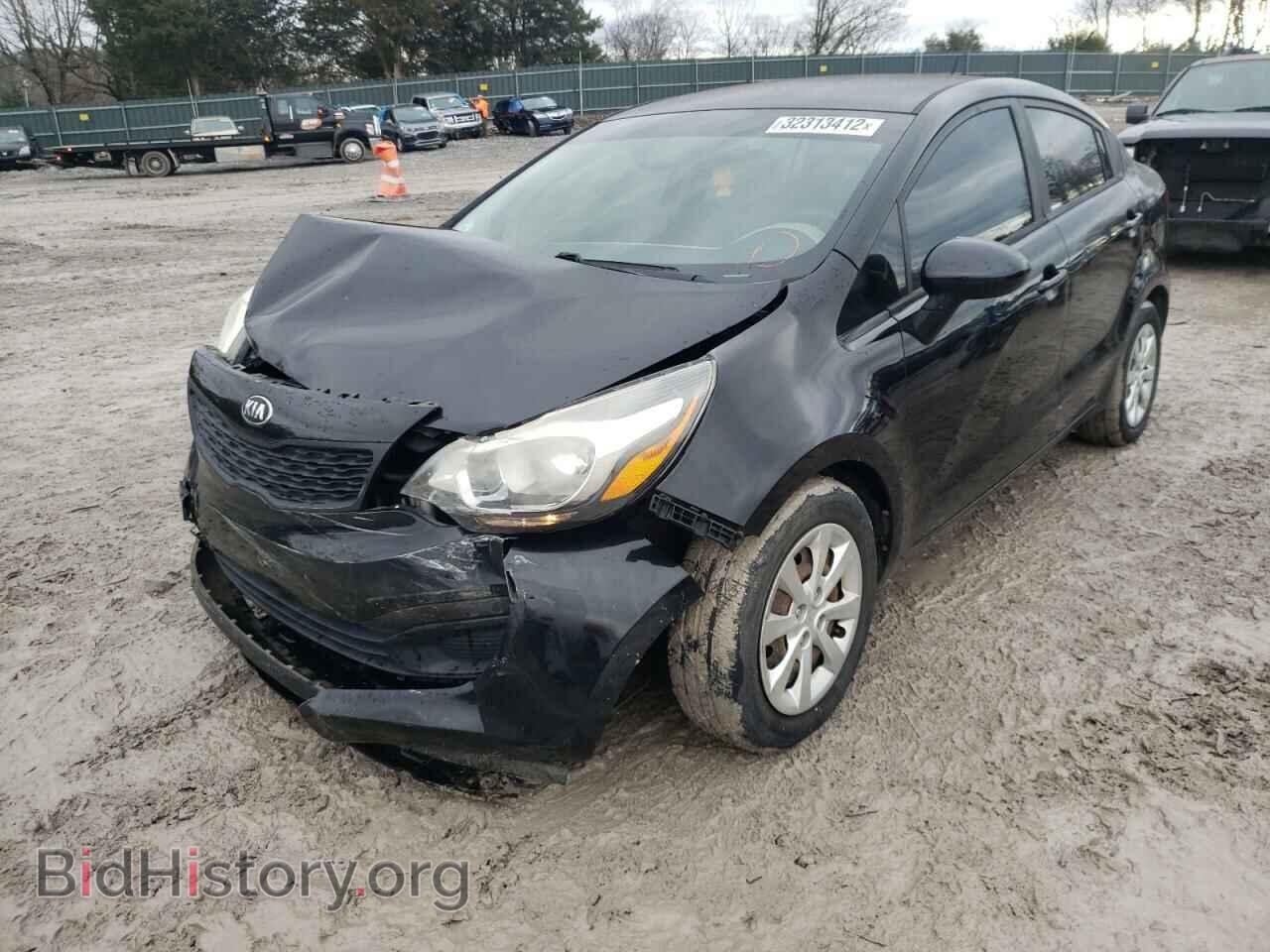 2014 KIA RIO - VIN: KNADM4A36E6364821 - Фото 2