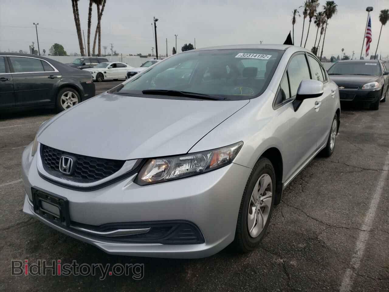 2013 HONDA CIVIC - VIN: 2HGFB2F51DH528961 - Фото 2