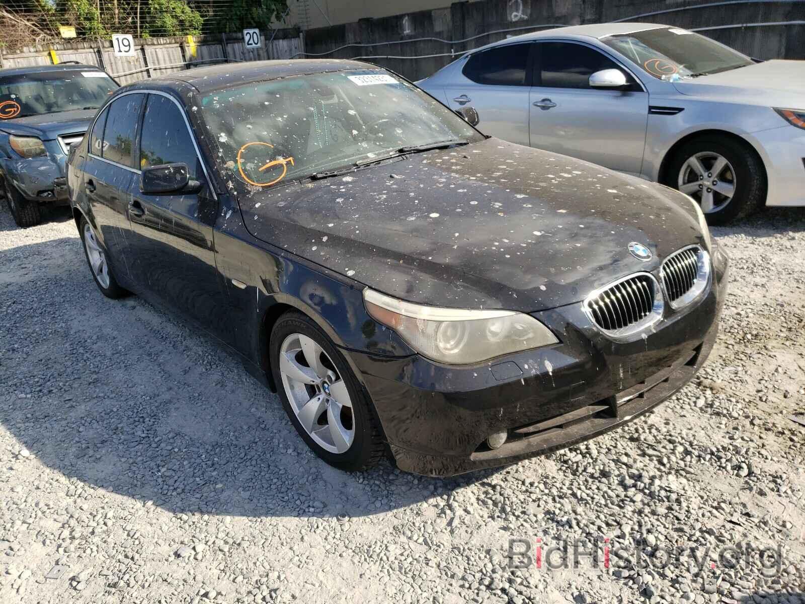 Photo WBANE53516CK85825 - BMW 5 SERIES 2006