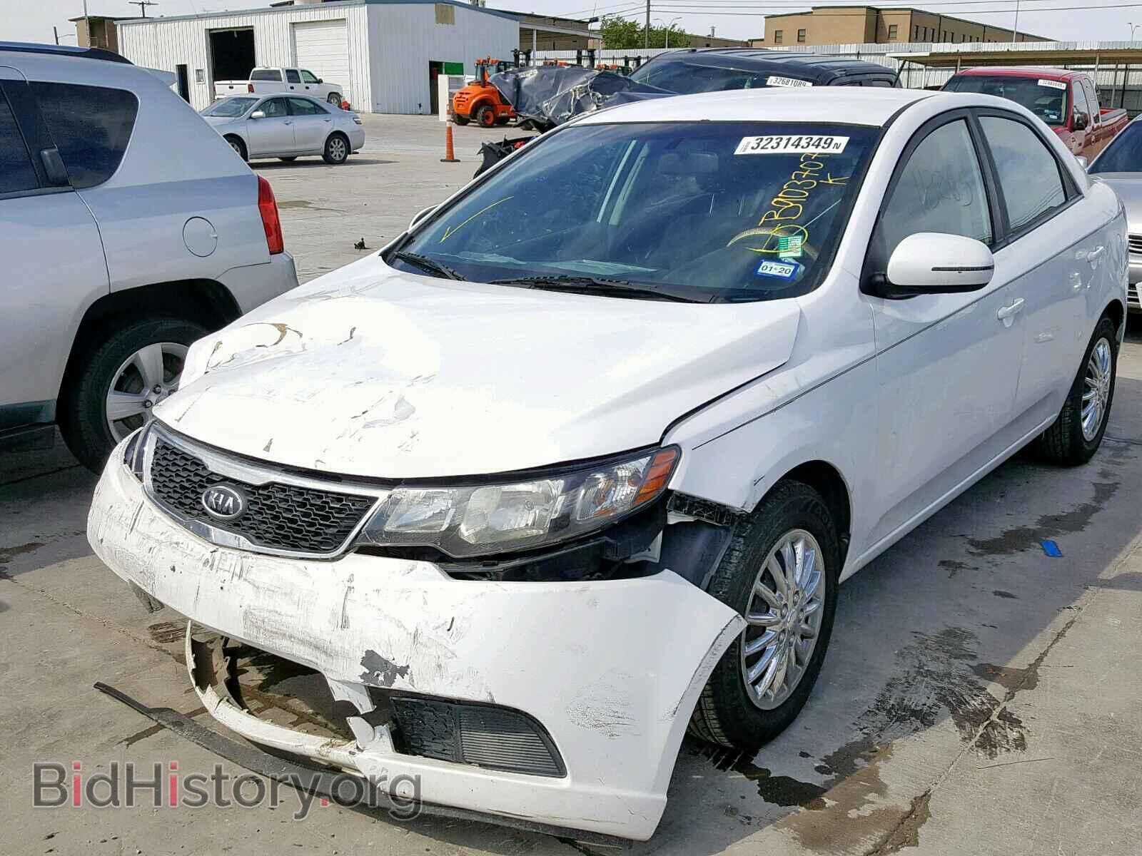 2012 KIA FORTE EX - VIN: KNAFU4A26C5561023 - Фото 2