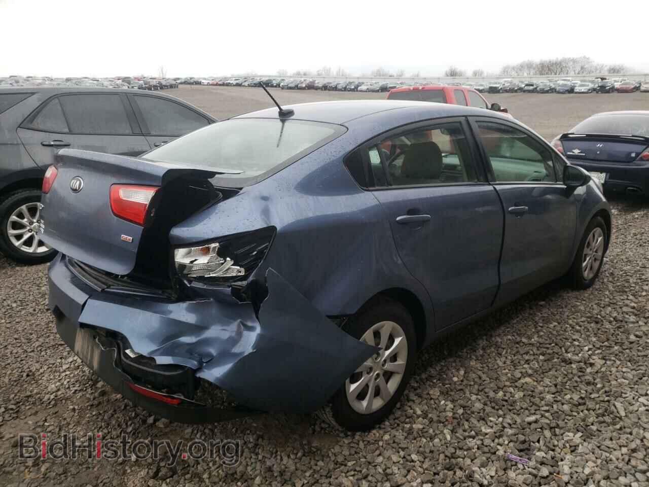2016 KIA RIO - VIN: KNADM4A38G6544594 - Фото 4