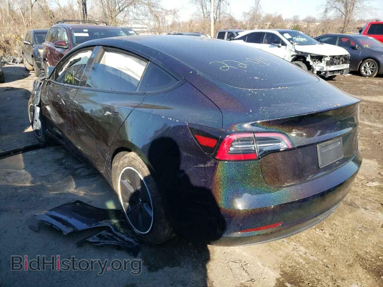 2021 TESLA MODEL 3 - VIN: 5YJ3E1EA7MF986401 - Фото 3